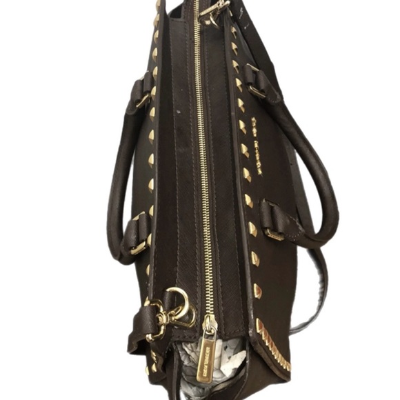 Michael Kors Manhattan leather handbag - Picture 3 of 5